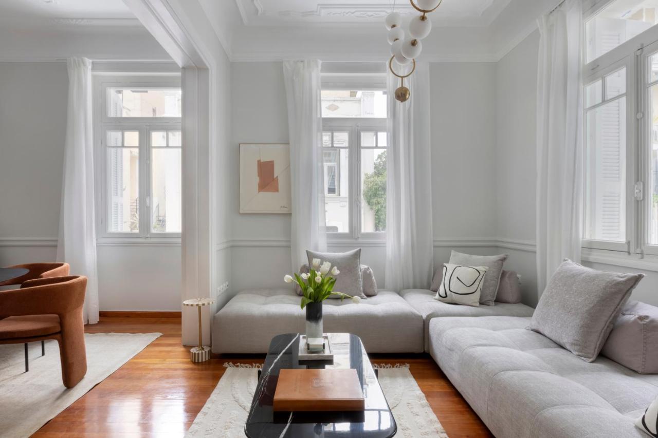 Acropolis Villa 3Br 9Ppl 10 Minutes Metro&Museum Athena Bagian luar foto
